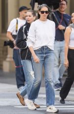 JENNA LYONS and CASS BIRD at a Photoshoot in New York 08/20/2024