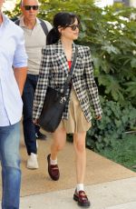 JENNA ORTEGA Arrives Ahead of 81st Venice International Film Festival 08/27/2024