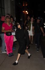 JENNA ORTEGA Arrives at Her Hotel in New York 08/17/2024