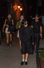 JENNA ORTEGA Arrives at Her Hotel in New York 08/17/2024