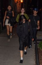 JENNA ORTEGA Arrives at Her Hotel in New York 08/17/2024