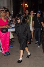 JENNA ORTEGA Arrives at Her Hotel in New York 08/17/2024