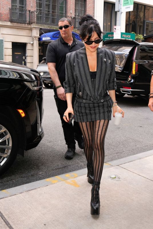 JENNA ORTEGA Arrives at Her Hotel in New York 08/18/2024