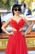 JENNA ORTEGA Arrives at Hotel Excelsior at 81st Venice International Film Festival 08/28/2024