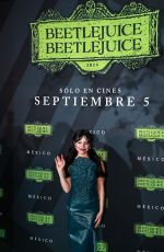 JENNA ORTEGA at Beetlejuice Beetlejuice Fan Event in Naucalpan de Juarez 08/14/2024