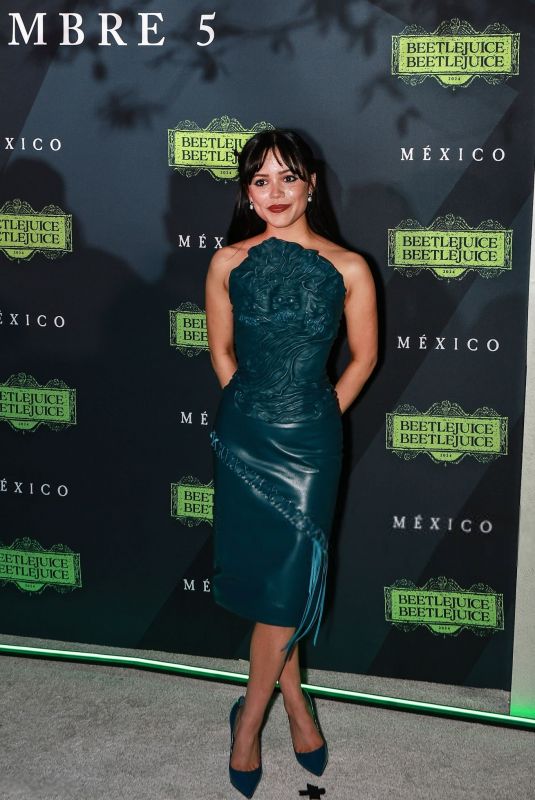 JENNA ORTEGA at Beetlejuice Beetlejuice Fan Event in Naucalpan de Juarez 08/14/2024