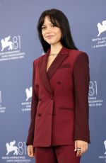JENNA ORTEGA at Beetlejuice Beetlejuice Photocall at 81st Venice International Film Festival 08/28/2024