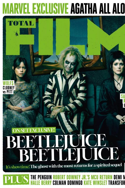 JENNA ORTEGA in Total Film Magazine, September 2024