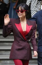 JENNA ORTEGA Leaves Corinthia Hotel in London 08/30/2024