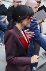 JENNA ORTEGA Leaves Corinthia Hotel in London 08/30/2024