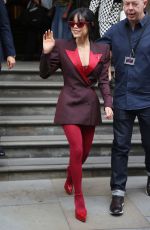 JENNA ORTEGA Leaves Corinthia Hotel in London 08/30/2024