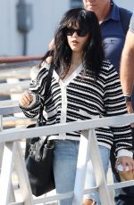 JENNA ORTEGA Leaves Marco Polo Airport in Venice 08/29/2024