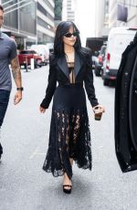 JENNA ORTEGA Out for a Press Day in New York 08/16/2024