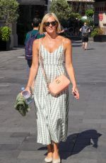 JENNI FALCONER Leaves Global Radio Studios in London 07/30/2024