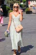 JENNI FALCONER Leaves Global Radio Studios in London 07/30/2024