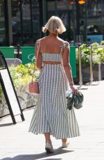 JENNI FALCONER Leaves Global Radio Studios in London 07/30/2024