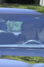 JENNIFER GARNER Visits Ben Affleck on His Birthday in Brentwood 08/15/2024