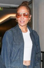 JENNIFER LOPEZ Leaves E Baldi in Beverly Hills 08/08/2024