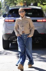JENNIFER LOPEZ Out Visiting a Friend in Los Angeles 08/18/2024