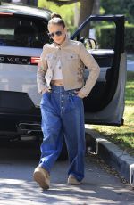 JENNIFER LOPEZ Out Visiting a Friend in Los Angeles 08/18/2024