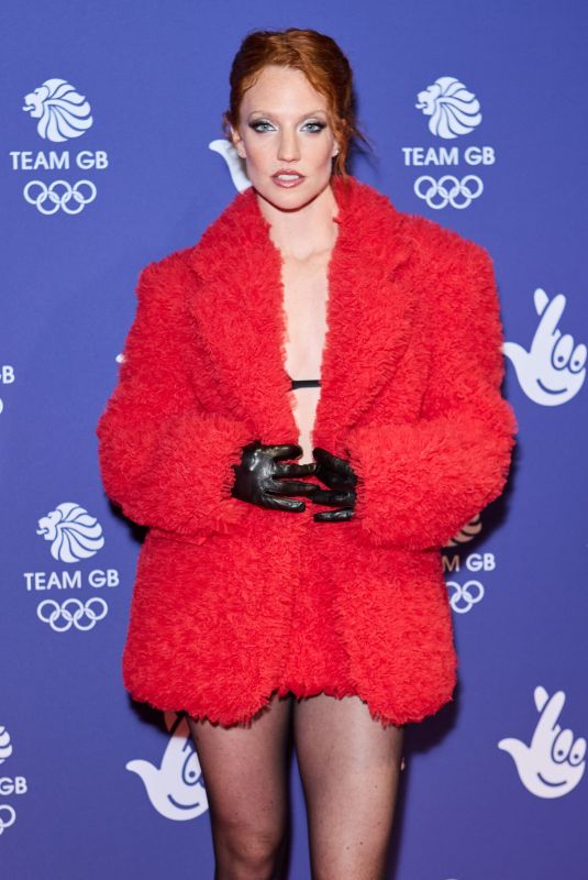 JESS GLYNNE at Team GB Homecoming Event at AO Arena in Manchester 08/17/2024