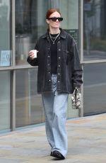 JESS GLYNNE Out and About in Manchester 08/17/2024