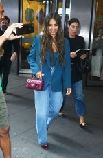 JESSICA ALBA Out in New York 08/19/2024