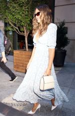JESSICA ALBA Out Promotes Season 2 of Honest Renovations in New York 08/21/2024