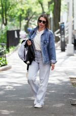 JESSICA BIEL Heading Home After Filming The Better Sister in New York 08/26/2024