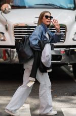 JESSICA BIEL Heading Home After Filming The Better Sister in New York 08/26/2024