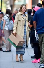 JESSICA BIEL on the Set of The Better Sister in New York 08/26/2024