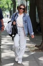 JESSICA BIEL on the Set of The Better Sister in New York 08/26/2024