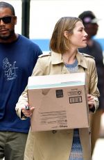 JESSICA BIEL on the Set of The Better Sister in New York 08/26/2024