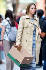 JESSICA BIEL on the Set of The Better Sister in New York 08/26/2024