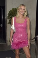 JESSY POTTS Arrives at Love Island x Boots Launch Party in London 08/07/2024