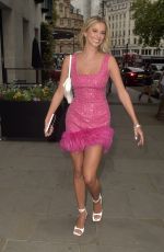 JESSY POTTS Arrives at Love Island x Boots Launch Party in London 08/07/2024