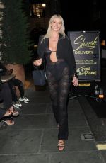 JESSY POTTS at Sheesh Restaurant Mayfair in London 08/20/2024