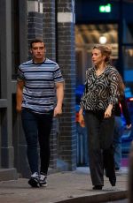 JODIE COMER Out with Her Brother in London 08/27/2024