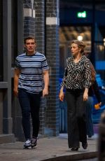 JODIE COMER Out with Her Brother in London 08/27/2024