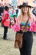JOSIE GIBSON Out at Camp Bestival Shropshire in Weston Park 08/17/2024