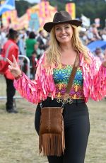JOSIE GIBSON Out at Camp Bestival Shropshire in Weston Park 08/17/2024