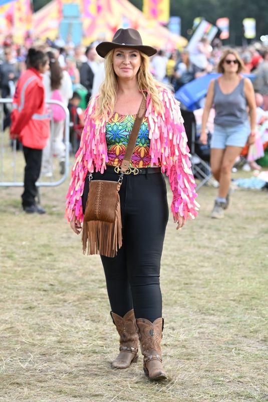 JOSIE GIBSON Out at Camp Bestival Shropshire in Weston Park 08/17/2024