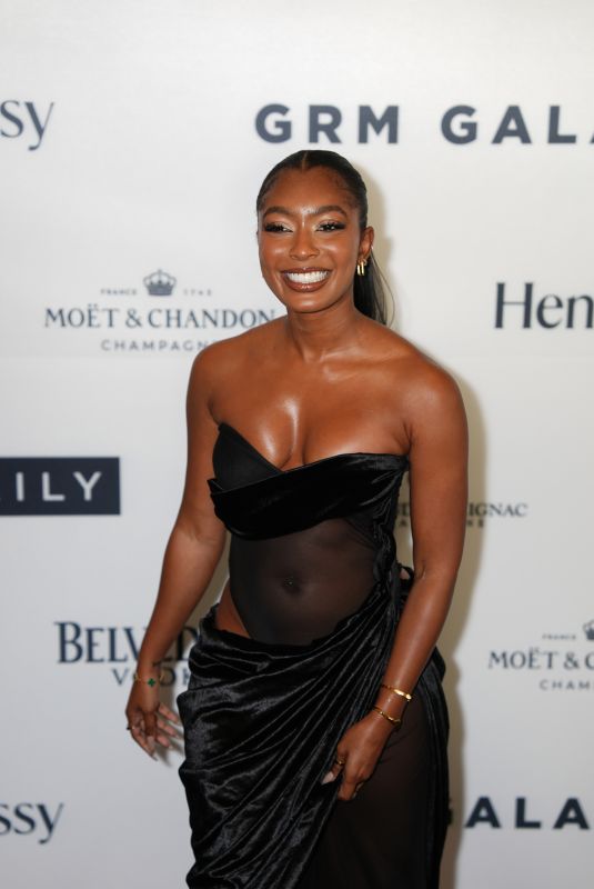 JOURDAN RIANE at GRM Gala 2024 in London 08/03/2024