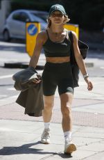 JOWITA PRZYSTAL Arrives at a Studio in London 08/09/2024
