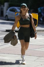 JOWITA PRZYSTAL Arrives at a Studio in London 08/09/2024