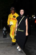 JULIA FOX Out for Dinner in New York 08/19/2024