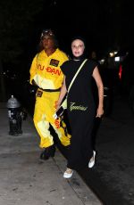 JULIA FOX Out for Dinner in New York 08/19/2024