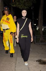 JULIA FOX Out for Dinner in New York 08/19/2024