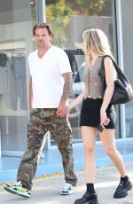 JULIA STAMBLER and Sean Stewart Out in West Hollywood 08/13/2024