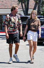 JULIA STAMBLER at a Starbucks in Los Angeles 08/21/2024